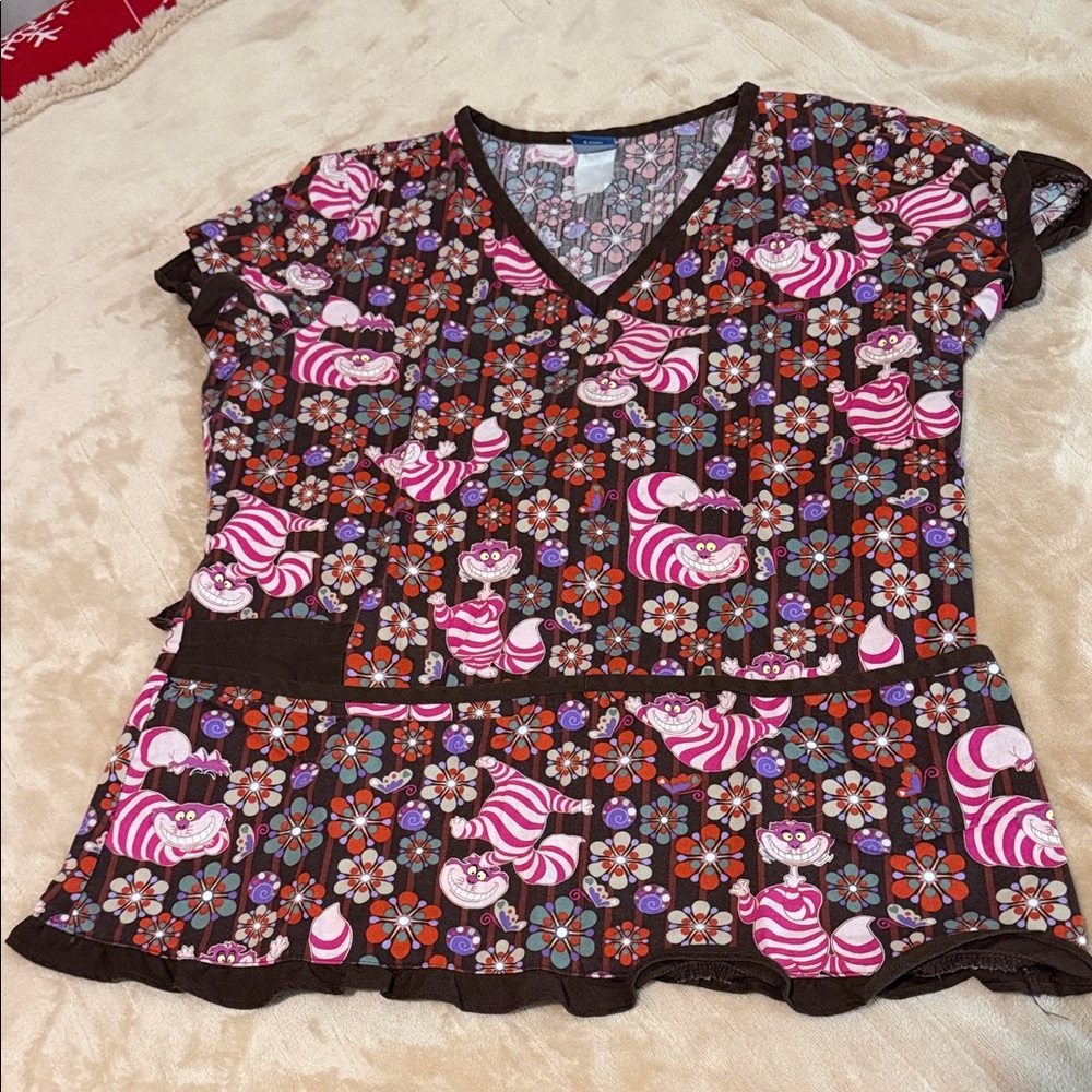 Scrub tops theme oriented